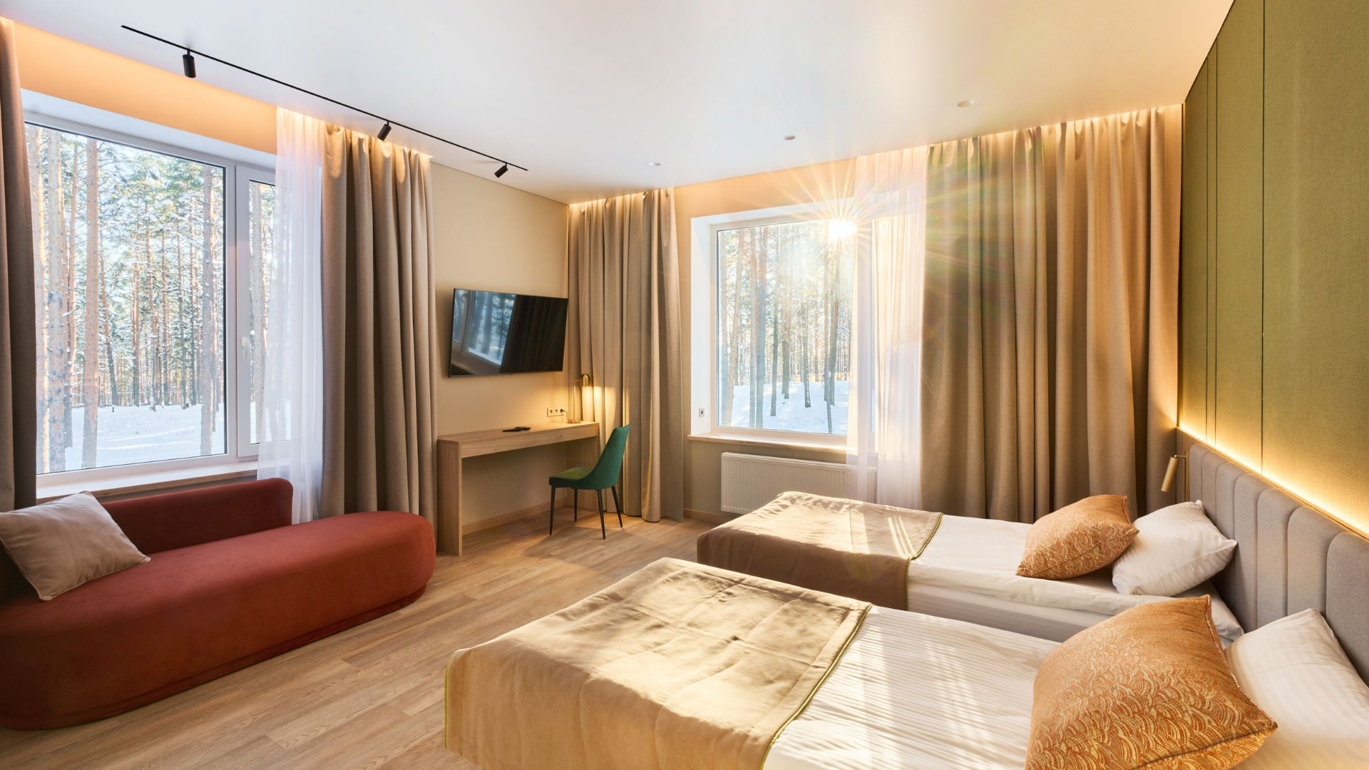 Премиальный жилой корпус медицинской клиники в Карелии