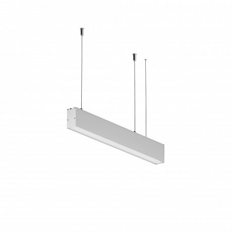Линейный светильник подвесной 3000K 35x67 10 Вт (Серебро, 500 мм) LL312033