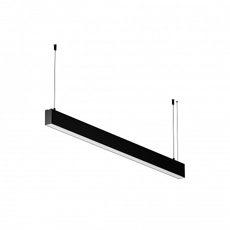 Линейный светильник подвесной 3000K 35x67 20 Вт (Черный, 1 м) LL312043
