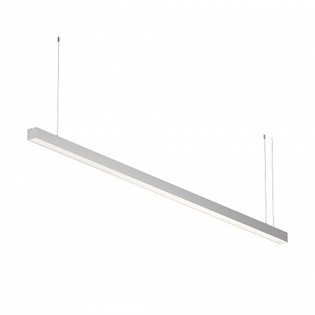 Линейный светильник подвесной 4000K 50x50 40 Вт (Серебро, 2 м) LL312024