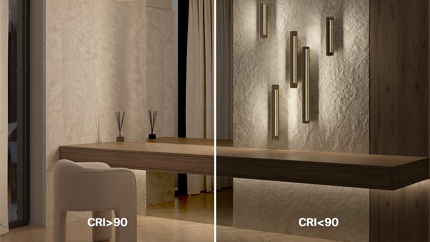 Высокий индекс цветопередачи и контроль цвета