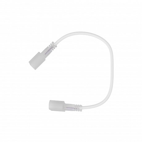 Двусторонний коннектор с проводом для гибкого неона 220В 25х13 мм