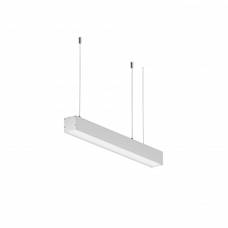 Линейный светильник подвесной 3000K 50x50 10 Вт (Серебро, 500 мм) LL312017