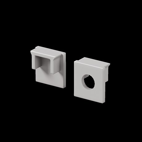 Комплект заглушек (для профиля 53x13) 10 шт., ALM-5313-EC 642067