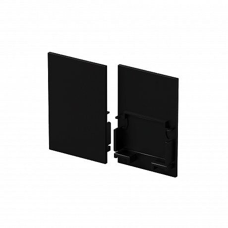 Комплект заглушек (для профиля 35x51) 2 шт., ALM-3551-B-EC 642063