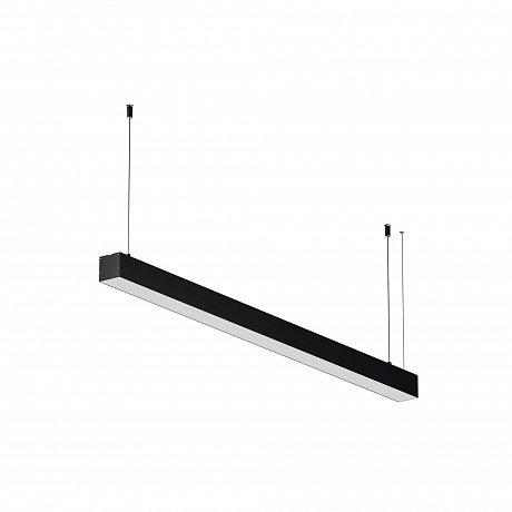 Линейный светильник подвесной 4000K 50x50 20 Вт (Черный, 1 м) LL312028
