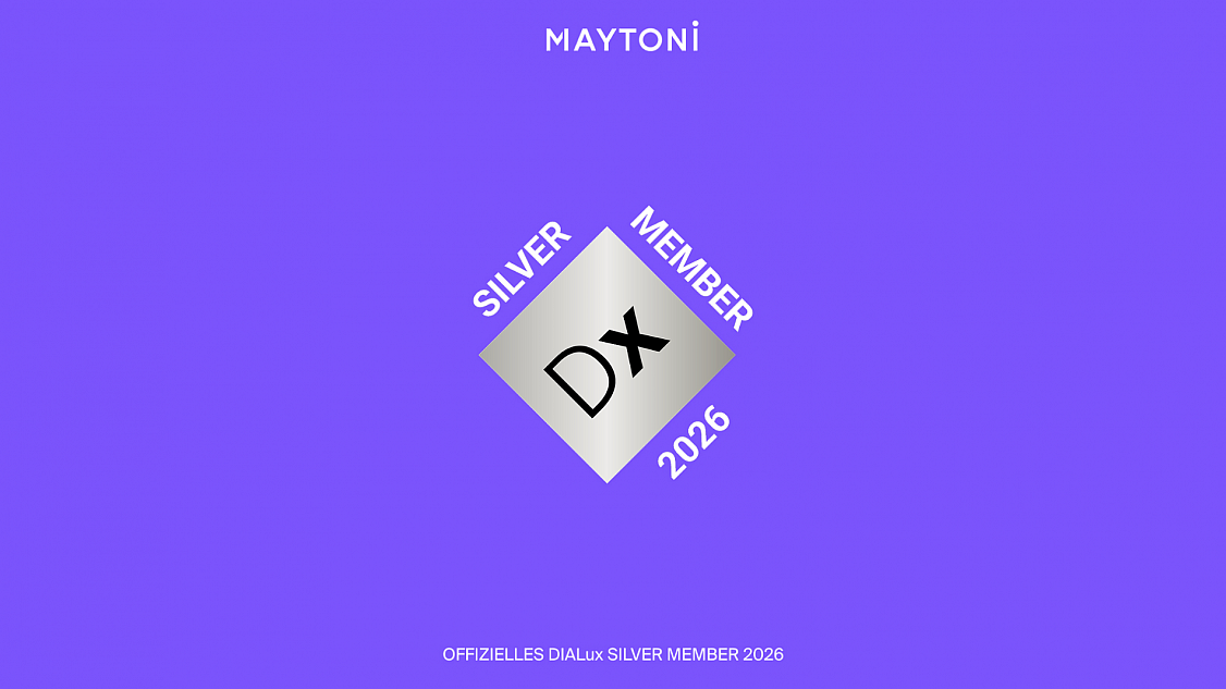 Maytoni укрепляет позиции в профессиональном светодизайне: официальное партнерство с DIALux