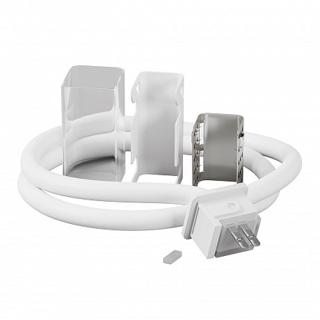 Коннектор питания для гибкого неона 17х12 мм (выход прямой)