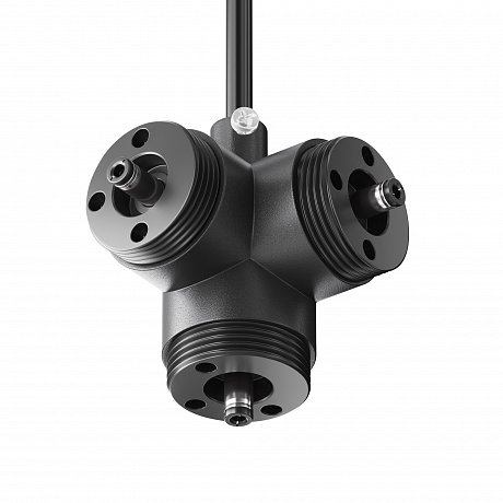 T-образный вертикальный коннектор для системы Shelf с вводом питания