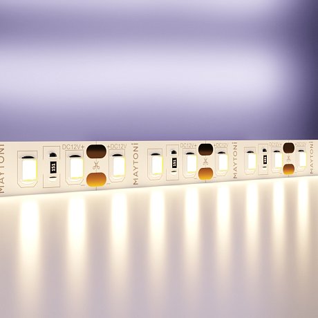 Светодиодная лента 12В 2835 9,6Вт/м 3000K 5м IP20