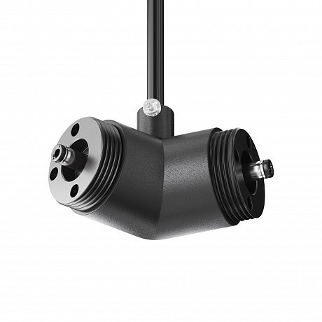 Угловой коннектор 120° для системы Shelf с вводом питания