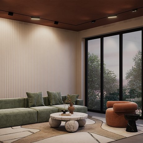 Трековый светильник Точки / Points Rot Gravity 4000K 10Вт 30°