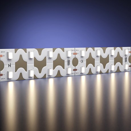 Светодиодная лента Ультра 24В 2835 19,2Вт/м 3000K 5м IP 20 20D226