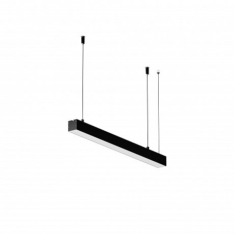 Линейный светильник подвесной 3000K 35x35 10 Вт (Черный, 500 мм) LL312009