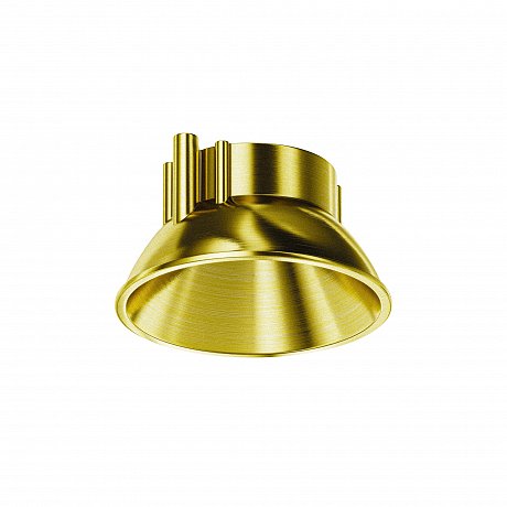 Декоративная рамка-отражатель для светильников серии  Альфа / Alfa LED латунь