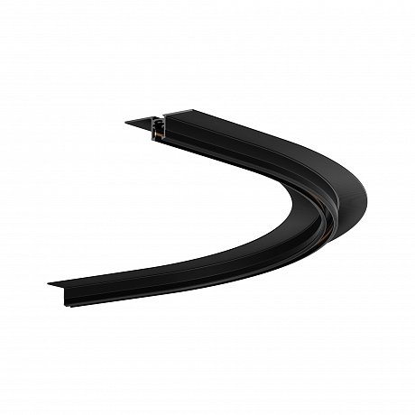 Коннектор радиусный D600 встраиваемый под ГКЛ 9,5мм Levity черный