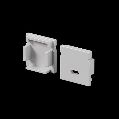 Комплект заглушек (для профиля 20x20) 2 шт., ALM-2020-EC 642072