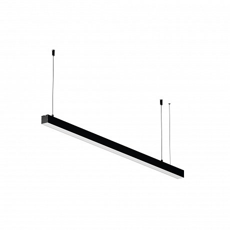 Линейный светильник подвесной 4000K 35x35 20 Вт (Черный, 1 м) LL312012