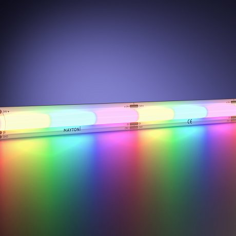 Светодиодная лента 24В COB 18Вт/м 5м IP 65 Адресная (SPI) Цветная (RGB) 201251