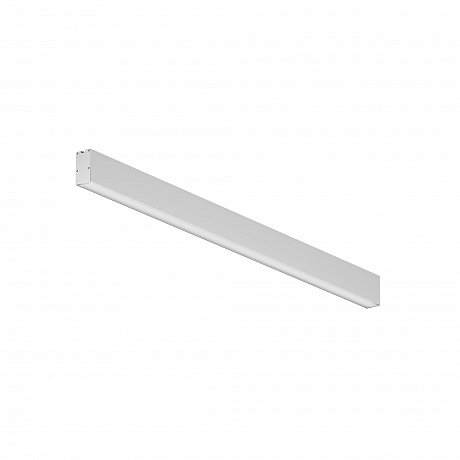 Линейный светильник накладной 3000K 35x67 20 Вт (Серебро, 1 м) LL311035