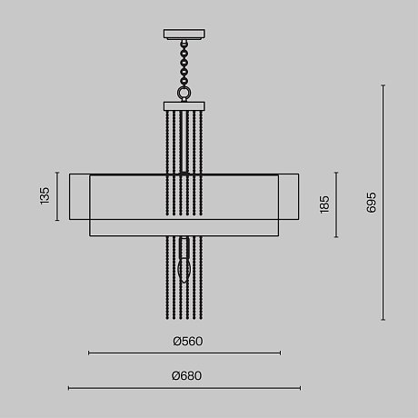 Подвесной светильник Впечатление / Impressive E14х5