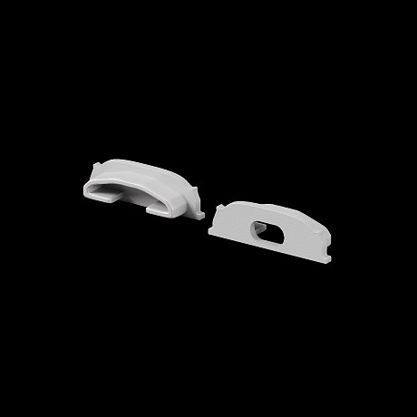 Комплект заглушек (для профиля 18x06) 2 шт., ALM-1806-EC 642075