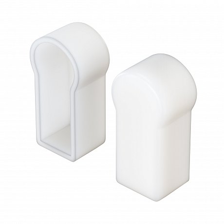 Заглушка для гибкого неона 17х8мм 2 шт.