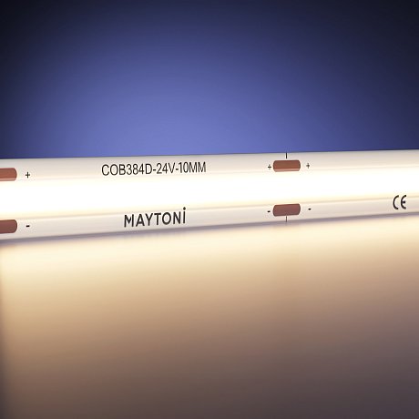 Светодиодная лента Ультра 24В COB 12Вт/м 3000К 5м IP 65 201078