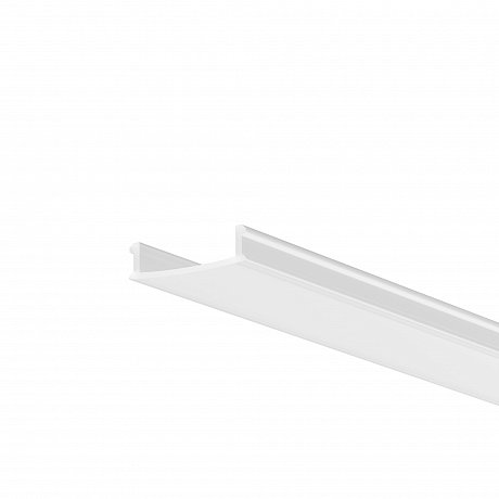 Рассеиватель для профиля 61x14 (Белый, 10 м), ALM-6114-O-DF-10M 642015