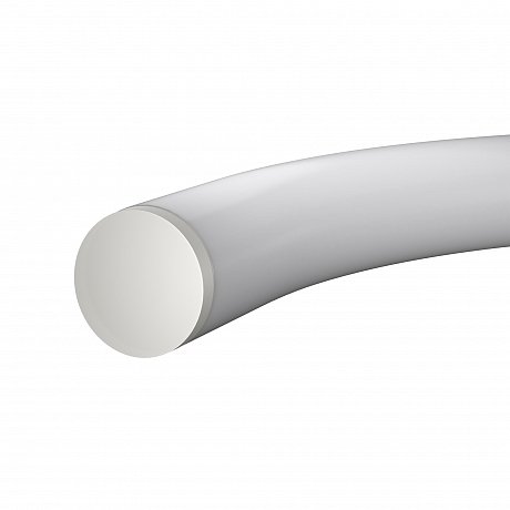 Гибкий неон круглый 360° с фиксацией изгибов D25 48В 12,5Вт/м 3000К IP65 20м