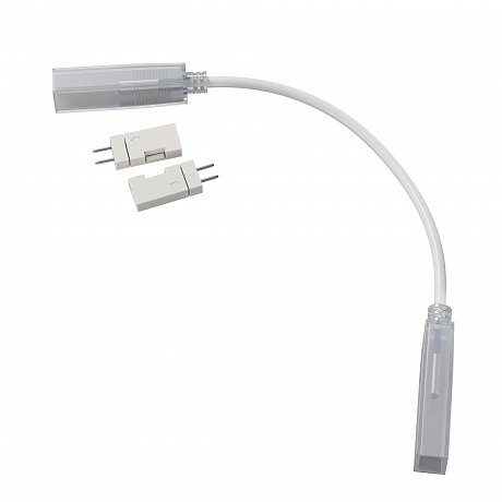 Двусторонний коннектор с проводом для светодиодной ленты 220В 201206