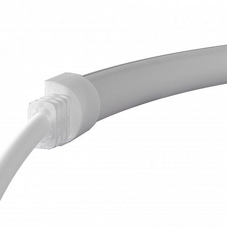 Термостойкий гибкий неон 13х7 24В 9,6Вт/м 4000K IP67 5м (вертикальный изгиб) 432055