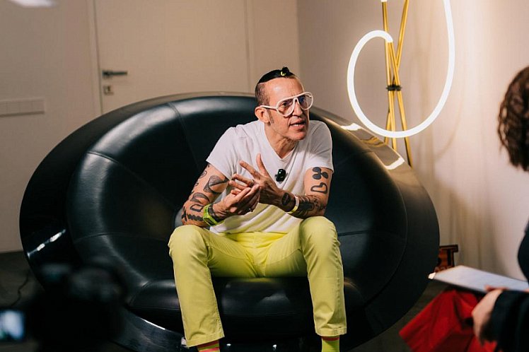 Наш творческий диалог с Каримом Рашидом начался на Design Fest Yerevan 2025