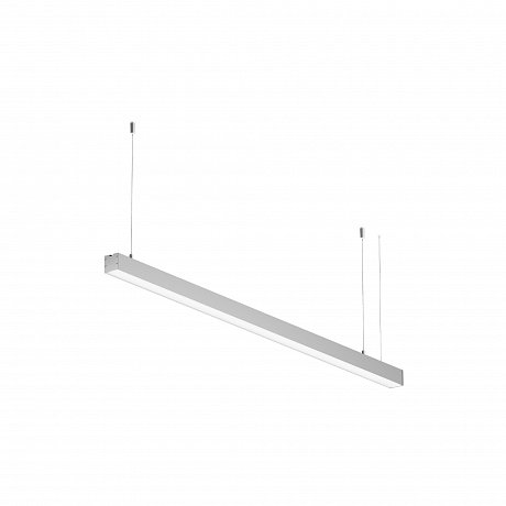 Линейный светильник подвесной 3000K 35x35 20 Вт (Серебро, 1 м) LL312003