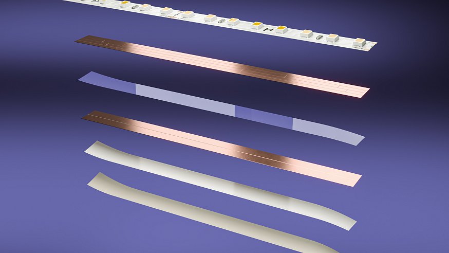 Двухслойная печатная плата из чистой меди