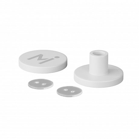 Комплект силиконовых заглушек прямой для круглого неона 360° D25