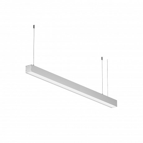 Линейный светильник подвесной 4000K 50x50 20 Вт (Серебро, 1 м) LL312020