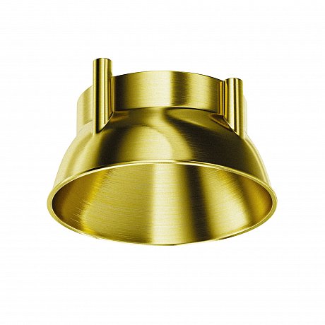 Декоративная рамка-отражатель для светильников серии  Альфа / Alfa LED латунь