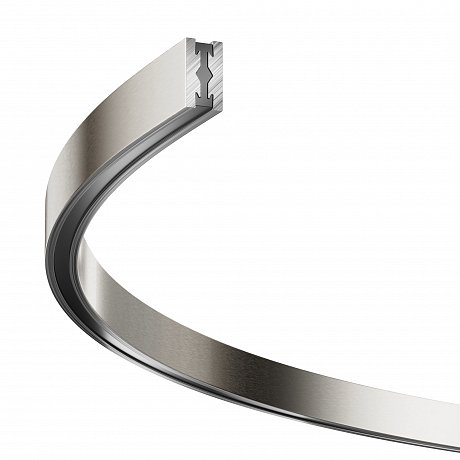 Шинопровод полукруг 800 мм Flarity платина