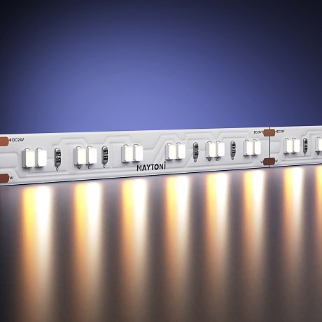 Светодиодная лента Ультра 24В 2835 14,4Вт/м 5м IP20 Теплое диммирование (DTW 1800-3000K) 201128