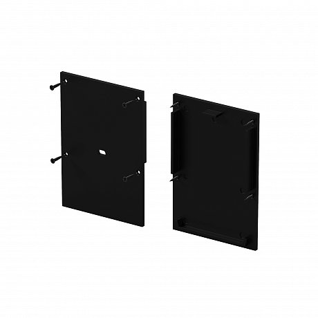 Комплект заглушек (для профиля ALM-5070-В-2М) 2 шт., ALM-5070-B-EC