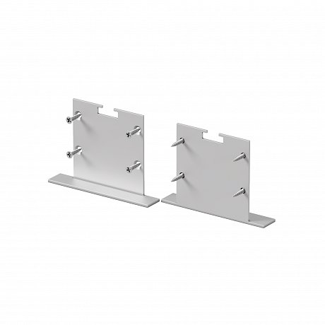 Комплект заглушек (для профиля 50x35) 2 шт., ALM-5035T-S-EC 642034