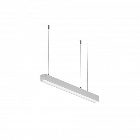 Линейный светильник подвесной 3000K 35x35 10 Вт (Серебро, 500 мм) LL312001