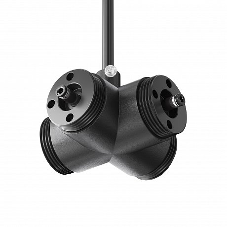 Х-образный вертикальный коннектор для системы Shelf с вводом питания